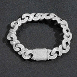 Infinity Cross Link Bracelet