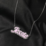 Diamonds Pink Customized Chain - Koanga