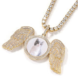 Photo Pendant with Wings