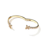 Butterfly Stud With Bangle Set
