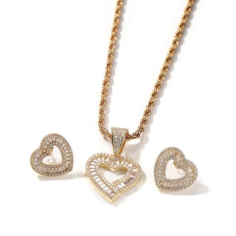 heart-stud-with-heart-necklace-set