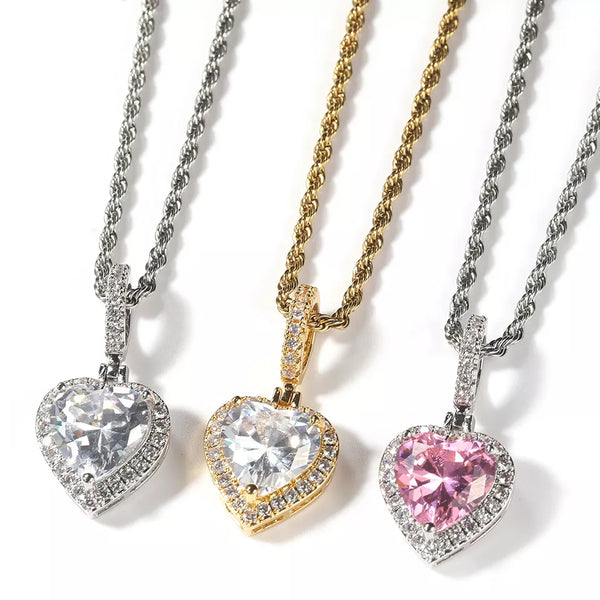 Heart Diamond Necklace - Koanga