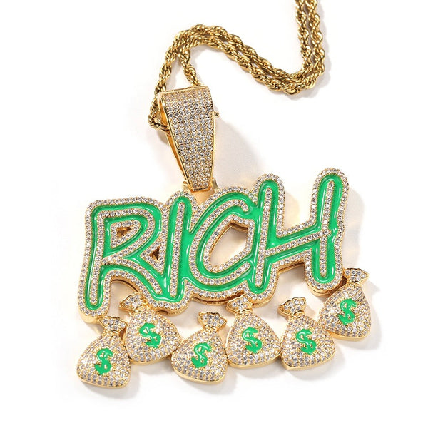 Be Rich Customized Necklace - Koanga