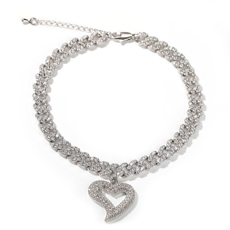 Sweet Heart Cuban Anklet - Koanga