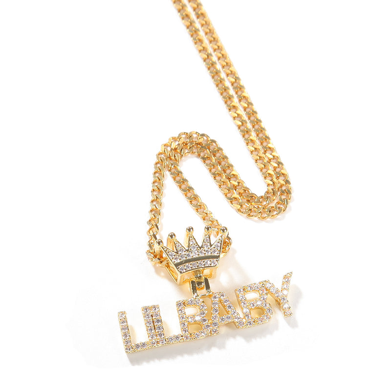 Crowned Mini Custom Necklace (UNISEX) - Koanga