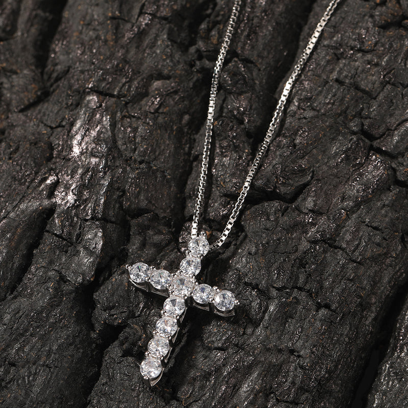 925 Sterling Silver Cross Necklace