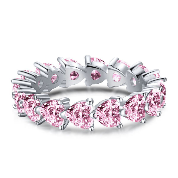 925 Sterling silver Pink VENICE BAND