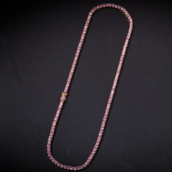 Pink Tennis Chains - Koanga